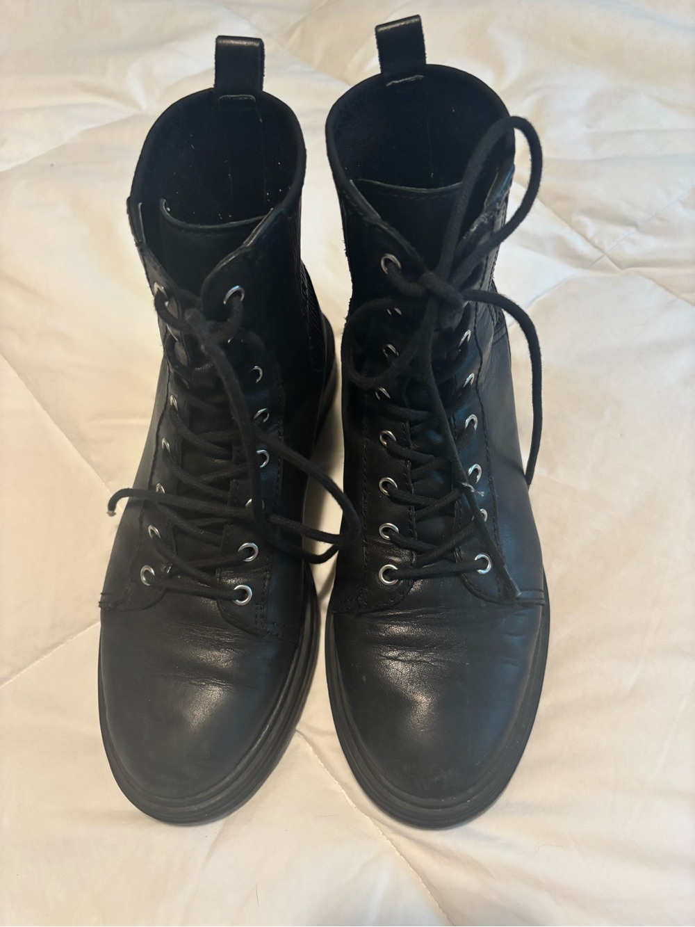 Vince Camuto Bestenda Combat Boots size 7.5